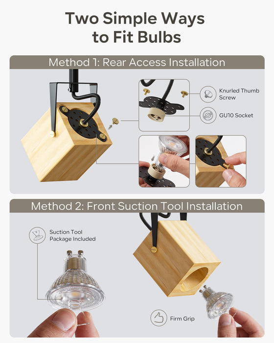 LVWIT Faretti LED Soffitto GU10 Orientabili Nero,Faretto Interno 3 Luci Soggiorno e Cucina [Classe di efficienza energetica A]
