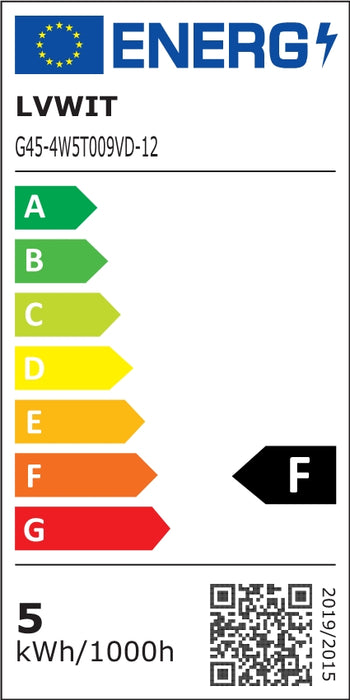 E27 LED Bombillas LEDs, G45 470Lm
