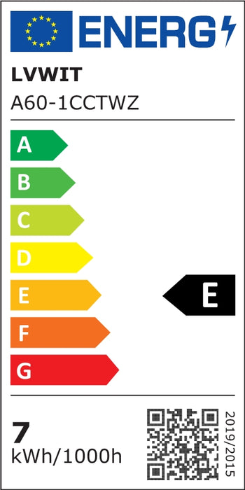 E27 Inteligente WiFi LED Bombillas 806Lm