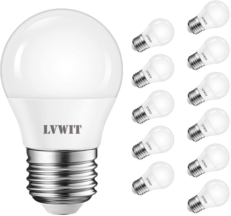 E27 LED Lampadina, G45 470Lm Bianca Fredda 6500K
