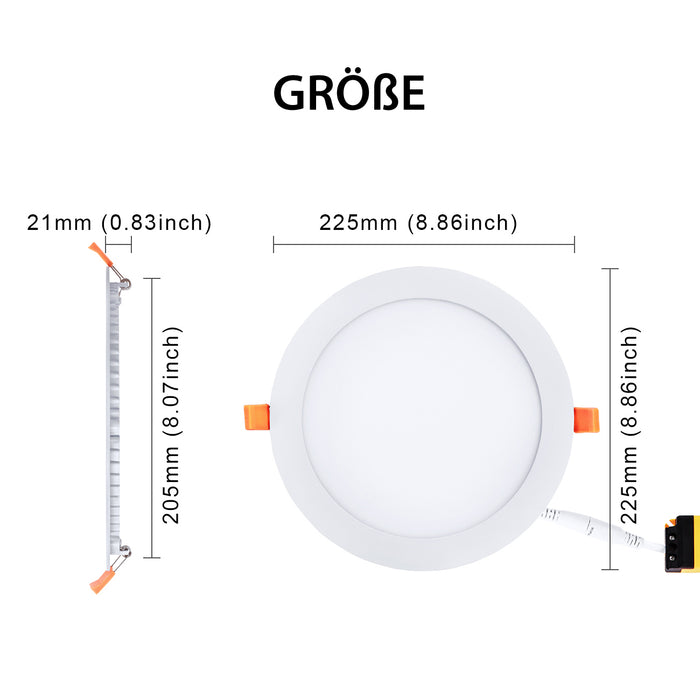 2250Lm LED Einbauleuchte