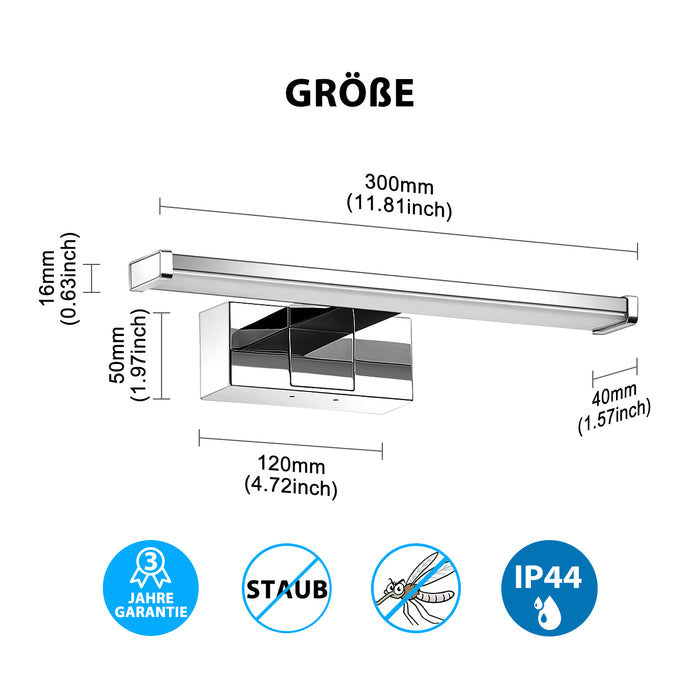 LED Spiegelleuchte 6W