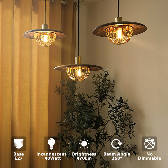 E27 LED Filament Bulb, A60 470Lm