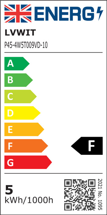 E14 LED Light Bulbs, P45 470Lm