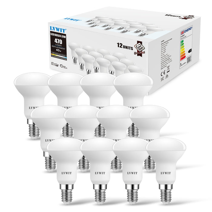 E14 LED Light Bulbs, R50 470Lm